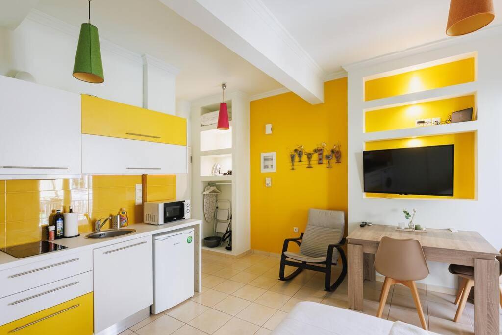 Relaxing Studio In Athens City Center Экстерьер фото
